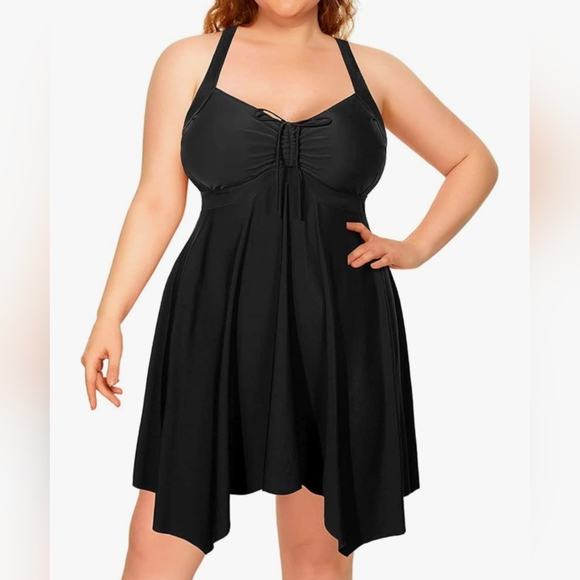 Daci Two Piece Swimdress with Boyshorts 18W NWT - Picture 3 of 14